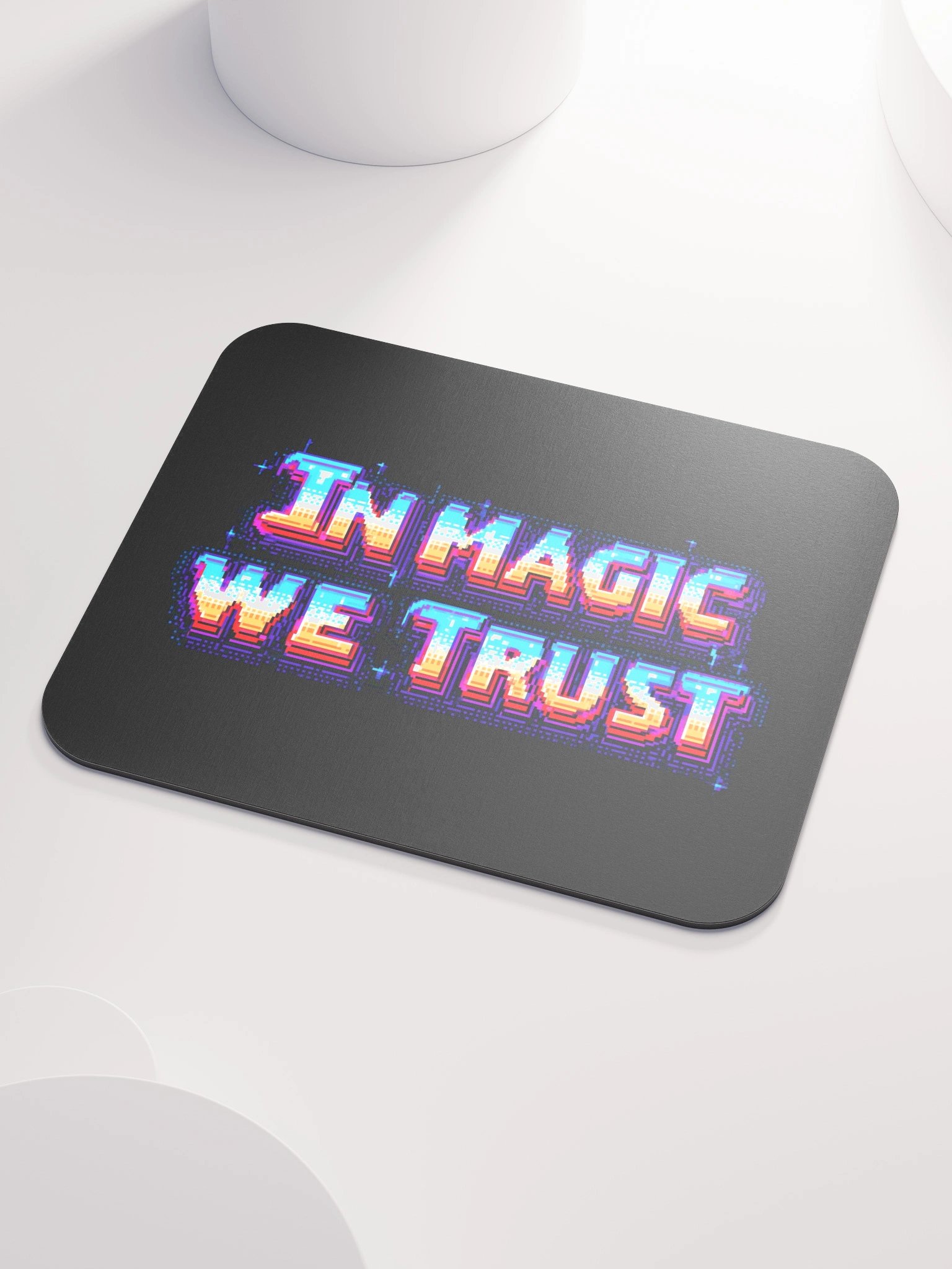In Magic We Trust Mouse Pad product image (3)