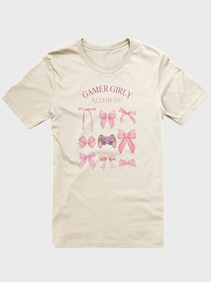 Gamer Girly Aesthetic | Cream TShirt product image (1)