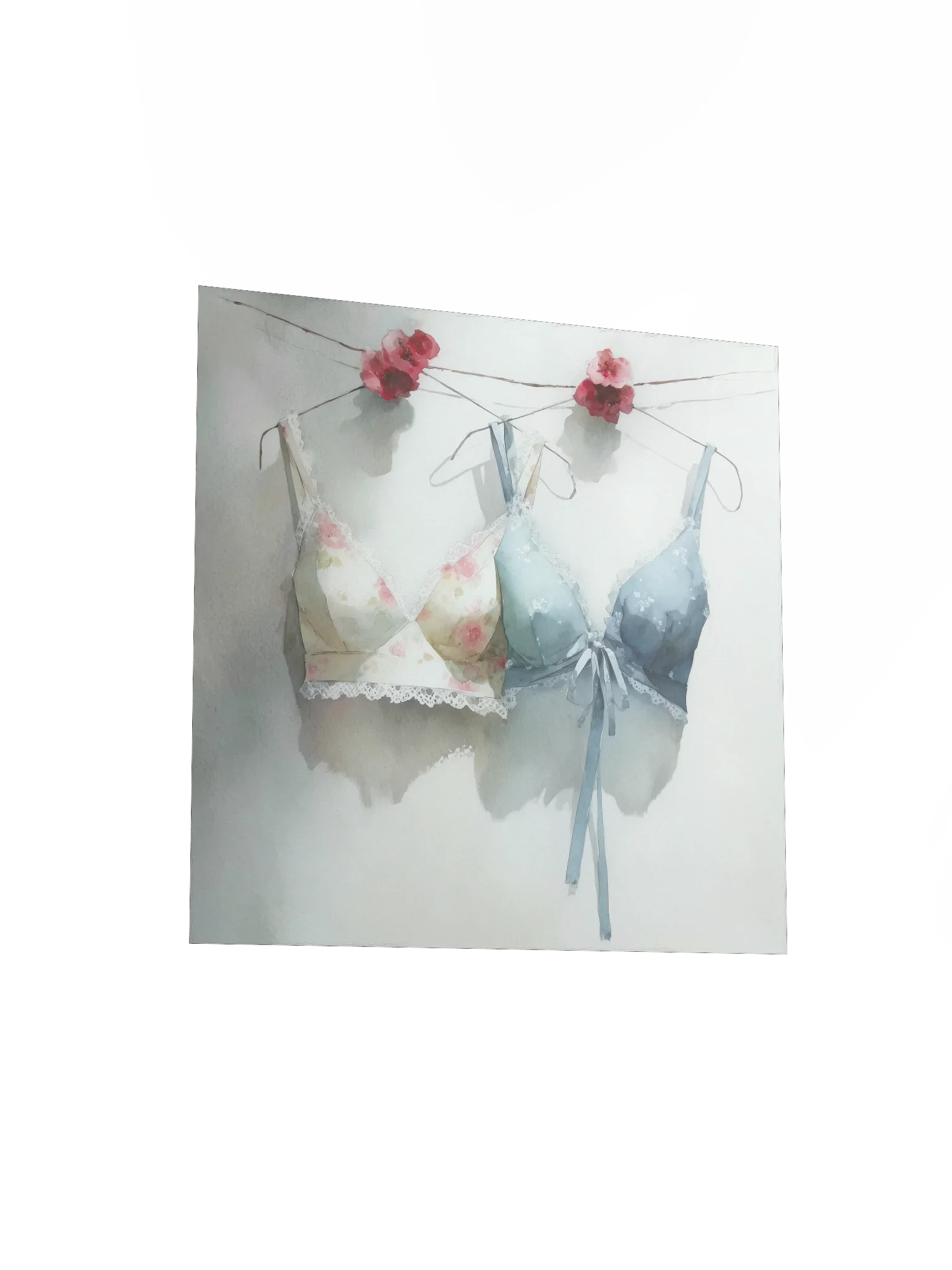 Powder Blue: Lace Bralettes product image (11)
