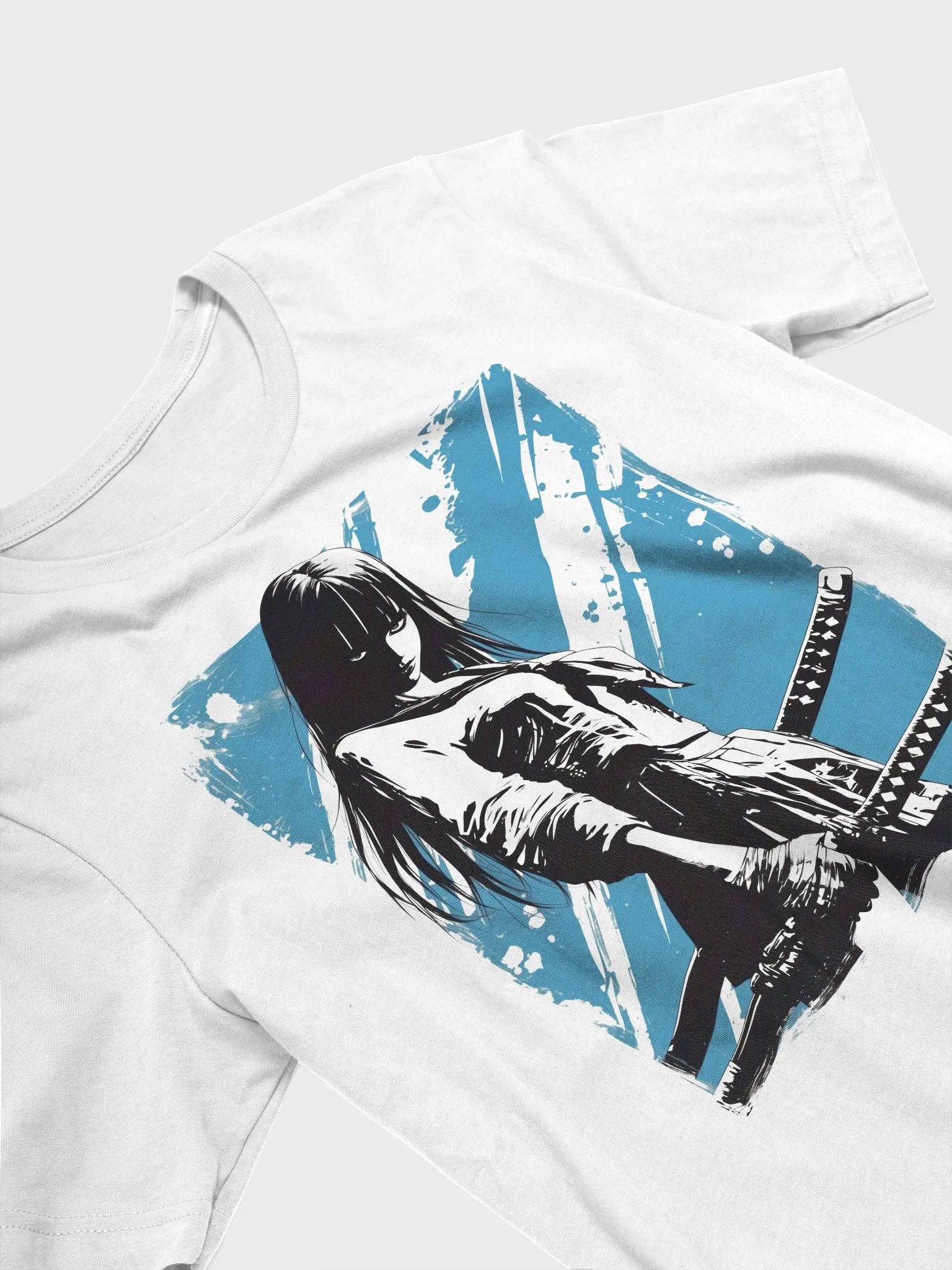 Samurai School Girl Premium Soft Tee product image (4)