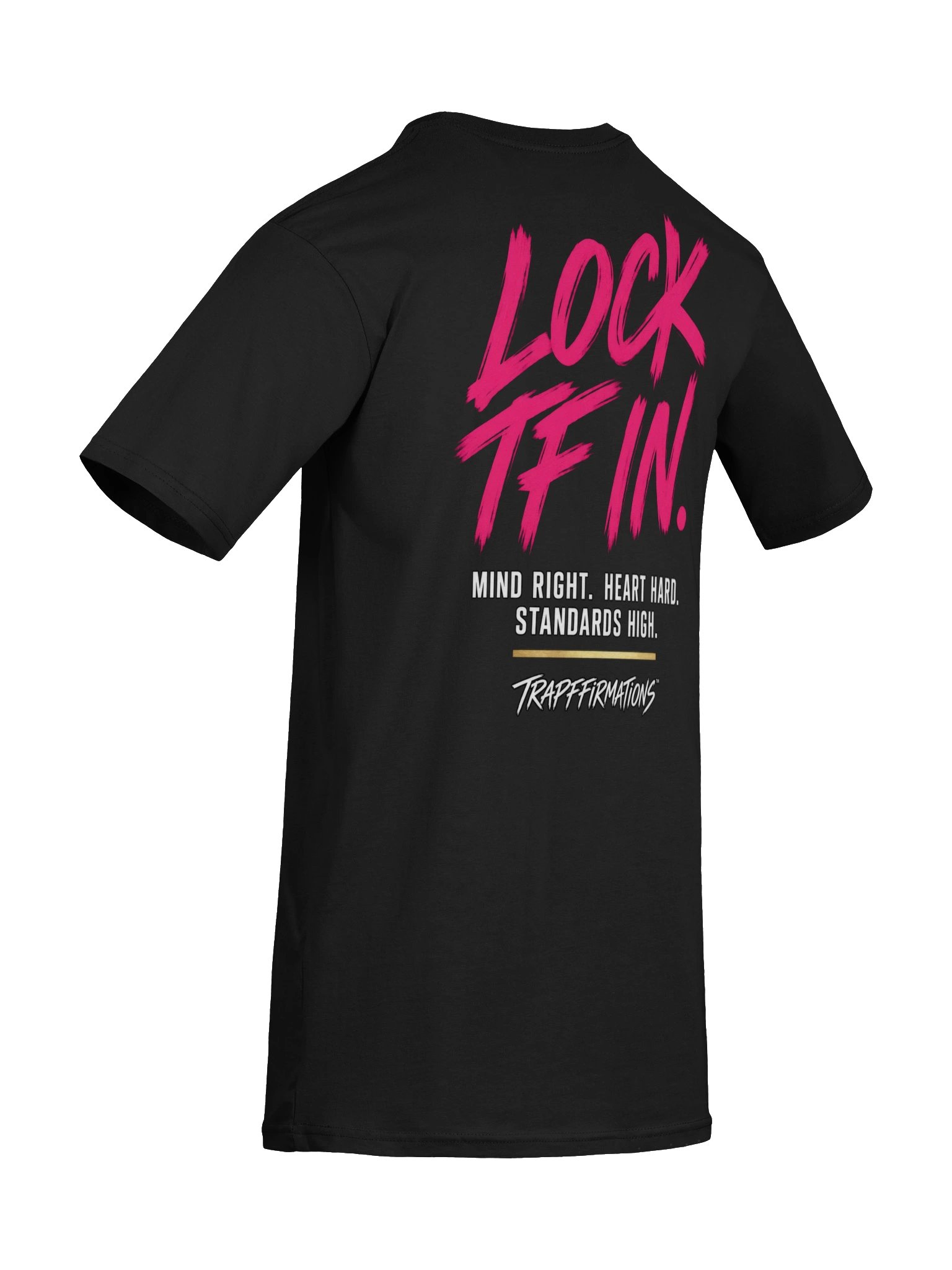 LOCK TF IN. • The Statement Tee | Black product image (12)