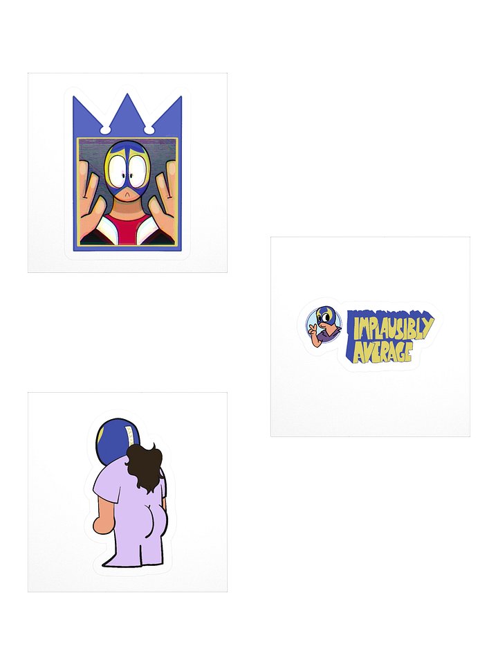 The Josh Average Sticker Bundle product image (1)