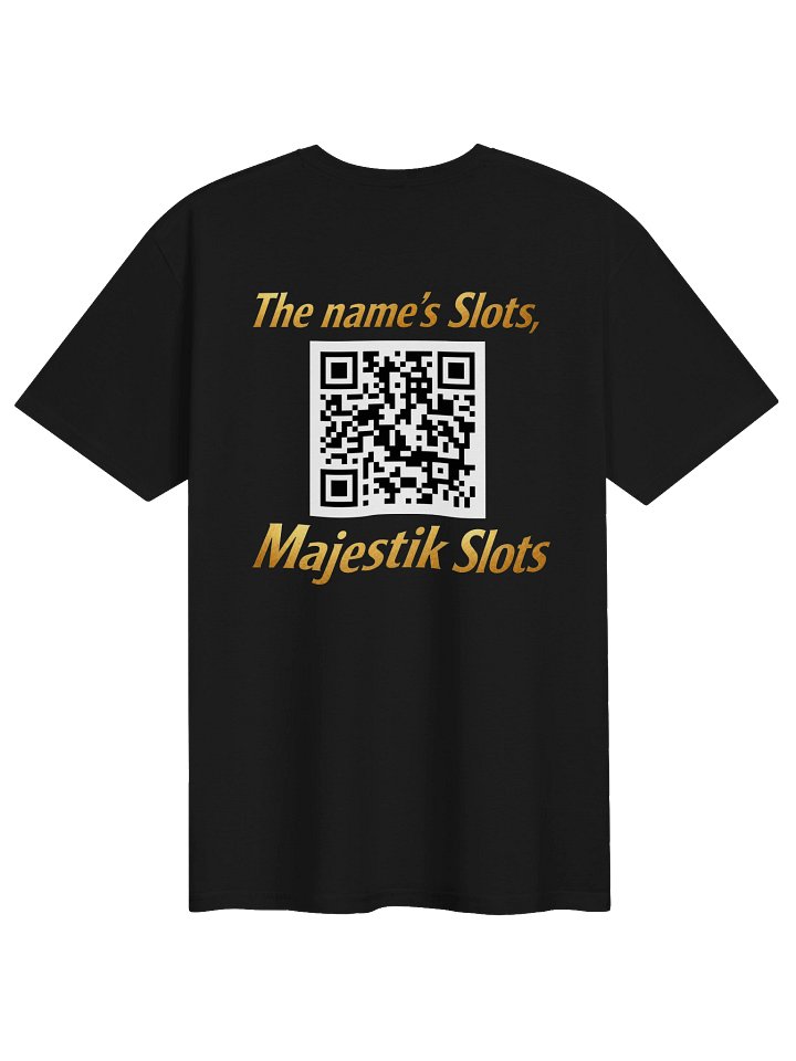 Slots, Majestik Slots T-Shirt w/ QR Code product image (2)