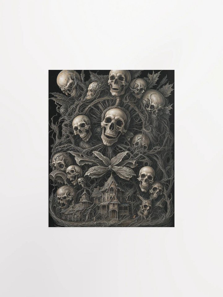 Gothic Haunted House Matte Poster product image (3)