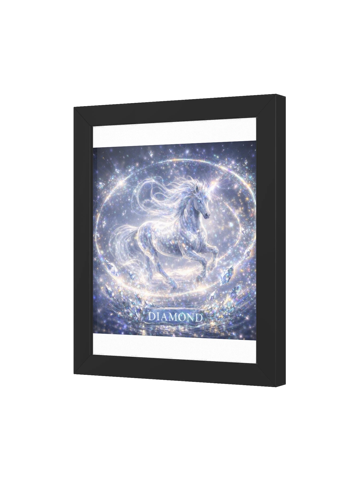 Diamond Unicorn Framed Poster product image (103)