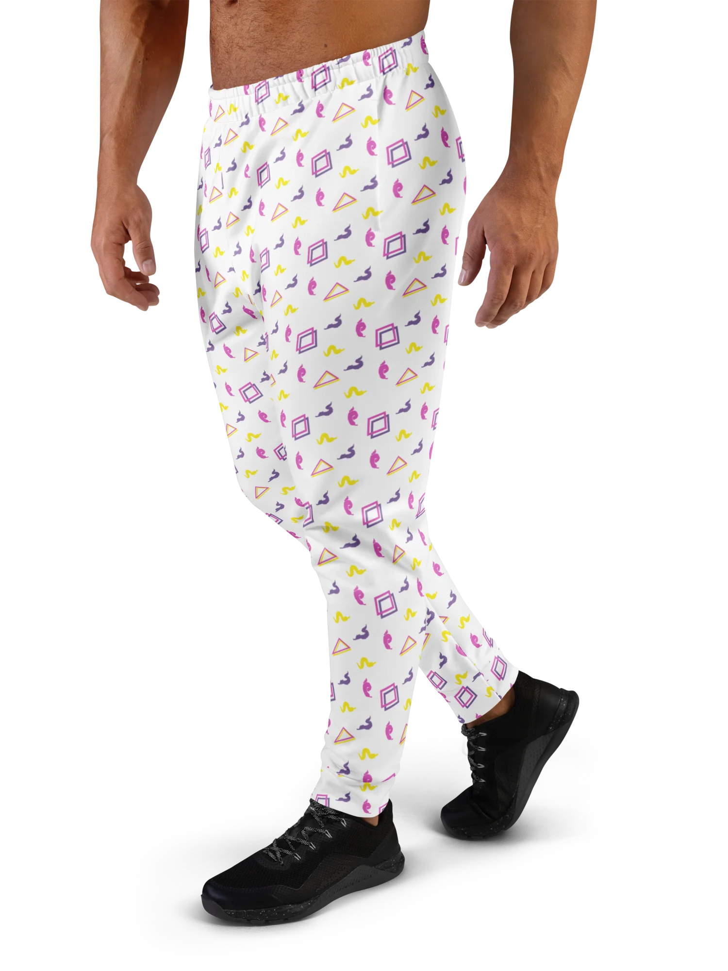 Oh Worm? white recycled joggers product image (1)
