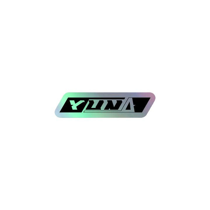 YUN-Δ Logo Sticker (Holo) product image (1)