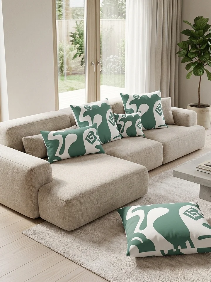 Raumschmuck Kissen „Grüne Oase“ product image (6)