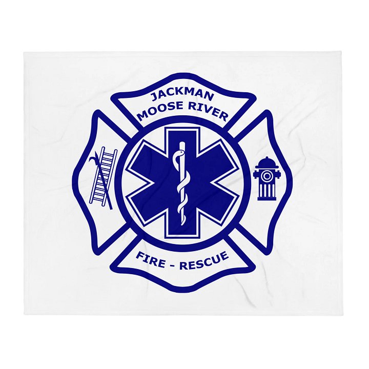 Jackman - Moose River Fire & Rescue Wilderness Adventure Throw Blanket product image (3)