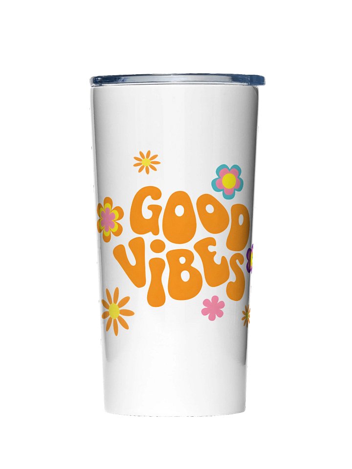Retro Blooms 20oz Stainless Steel Tumbler product image (1)