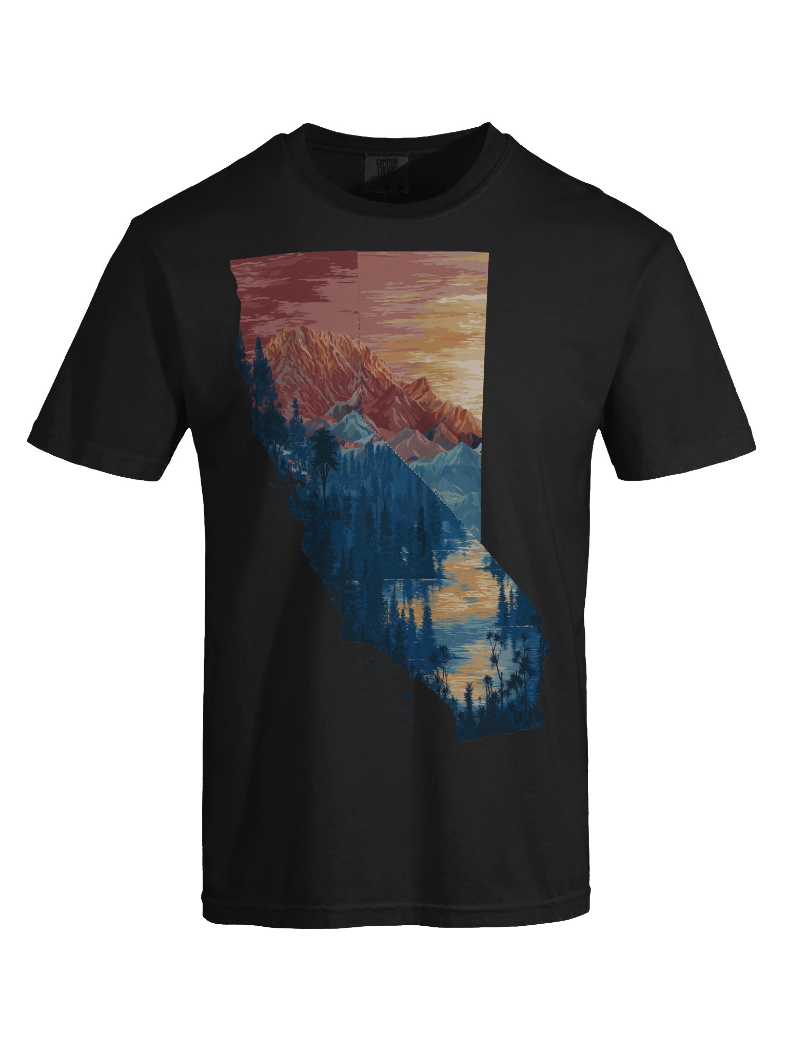 Golden Horizons – California Landscape Tee product image (34)