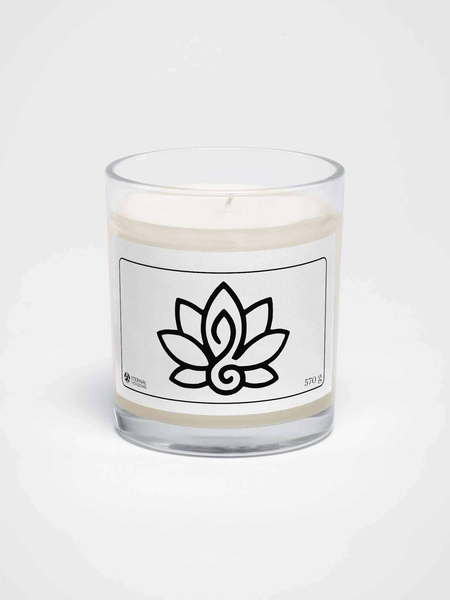 Vela de cera de soja lotus product image (1)