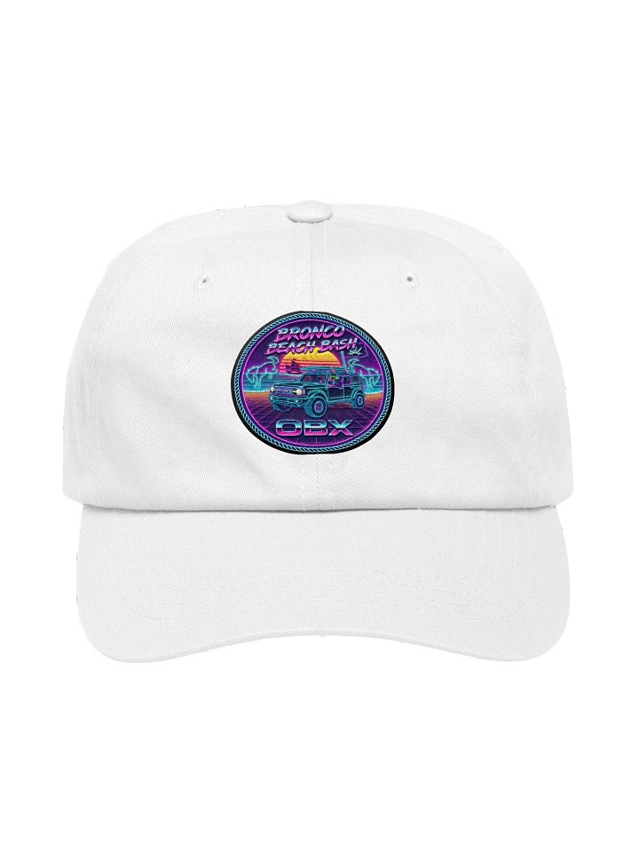 2026 Bronco Beach Bash OBX / Destination Bigfoot Bronco Collab Dad Hat (Multiple Colors Available) product image (2)