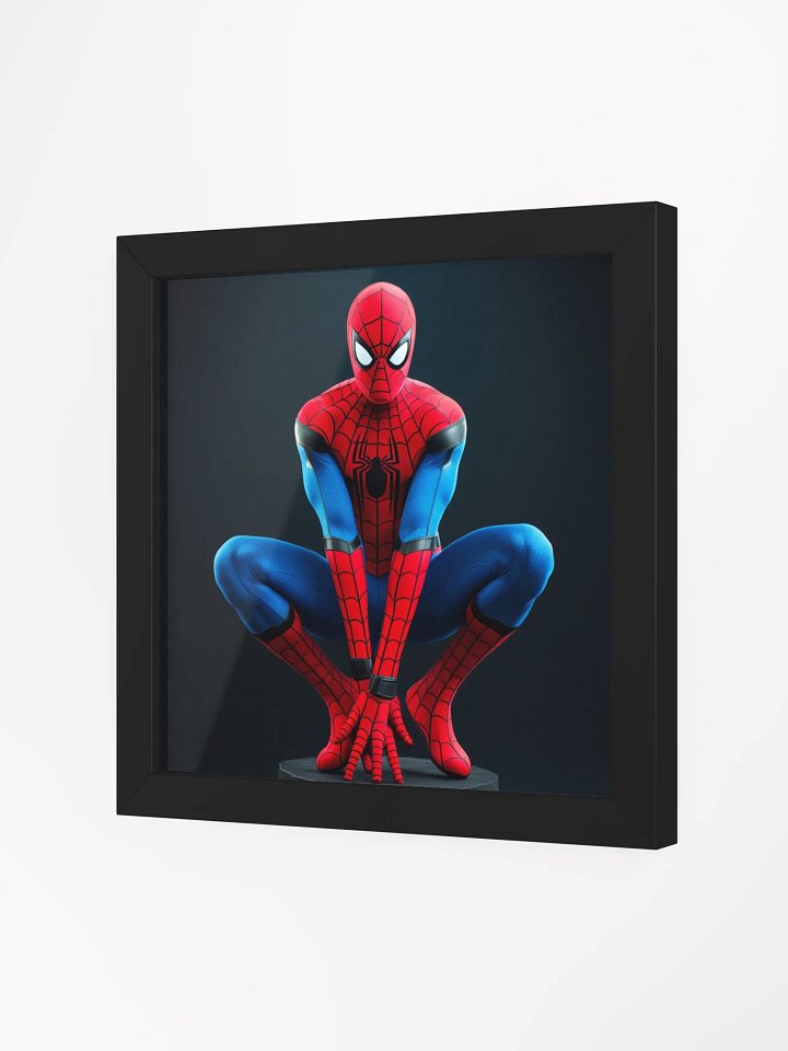 Spider-Hero Wall Art – Dynamic Crouch Edition product image (24)