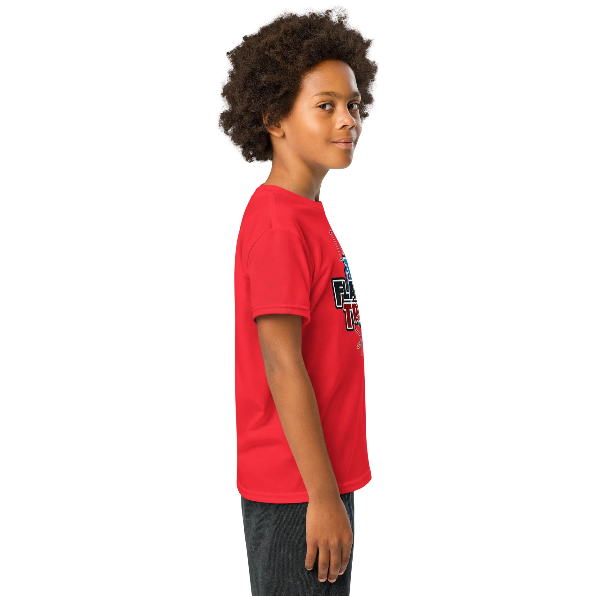 The Flat Out Truth "I always speak" Youth Sports Tee product image (28)