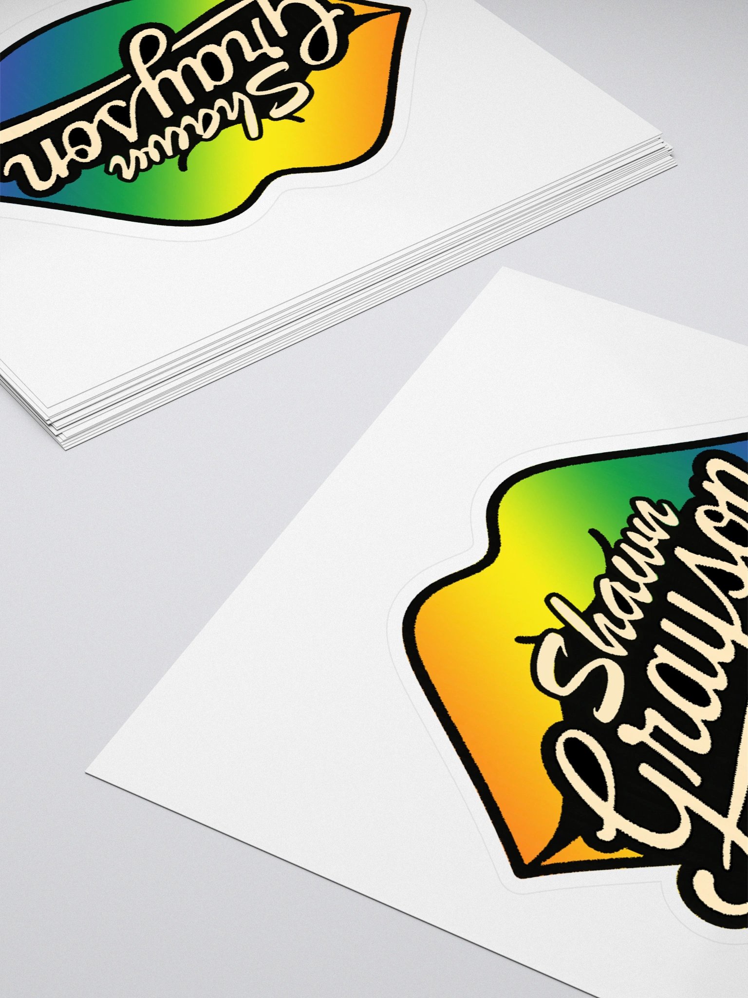Shawn Grayson Lips Logo Sticker product image (4)