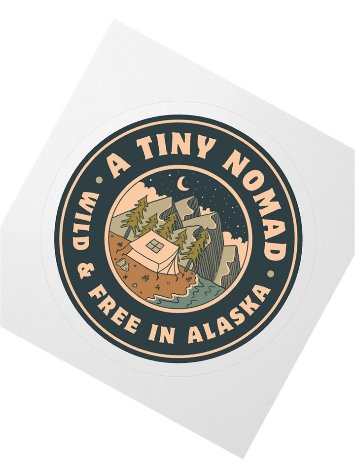 Limited Edition Tiny Nomad x Alaska Sticker product image (6)