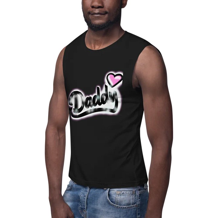 Daddy Heart Printed Tank Top product image (2)