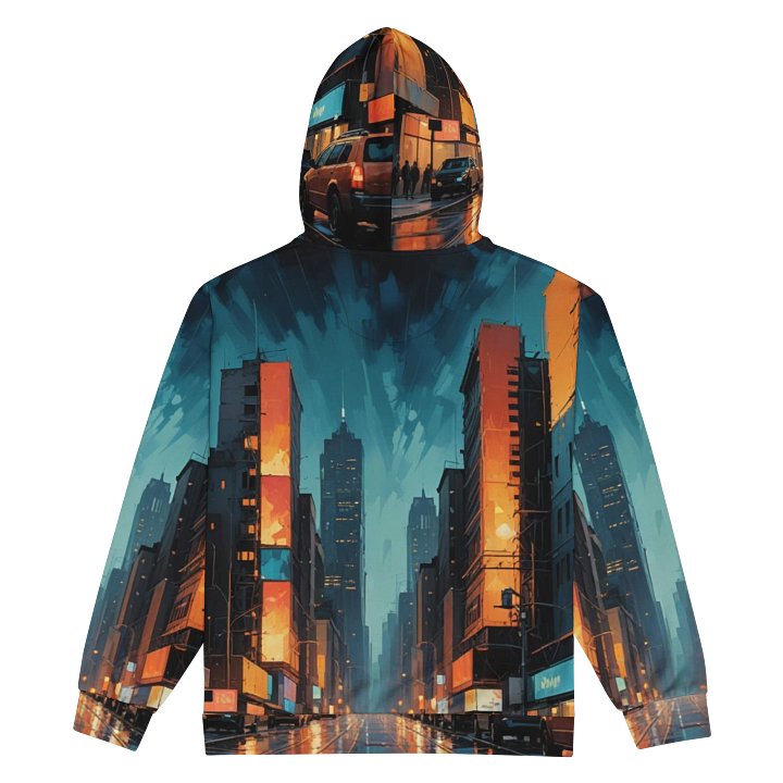 Abstract City 2 unisex Hoodie product image (2)