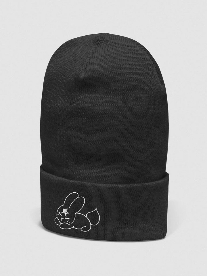 Black Bunny Beanie product image (2)