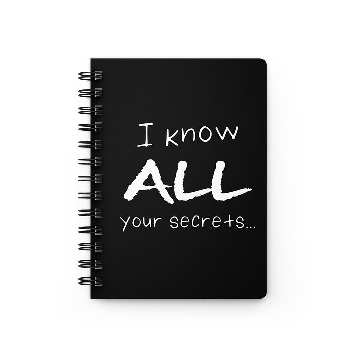 All Your Secrets Quote Book (spiralbound) product image (1)