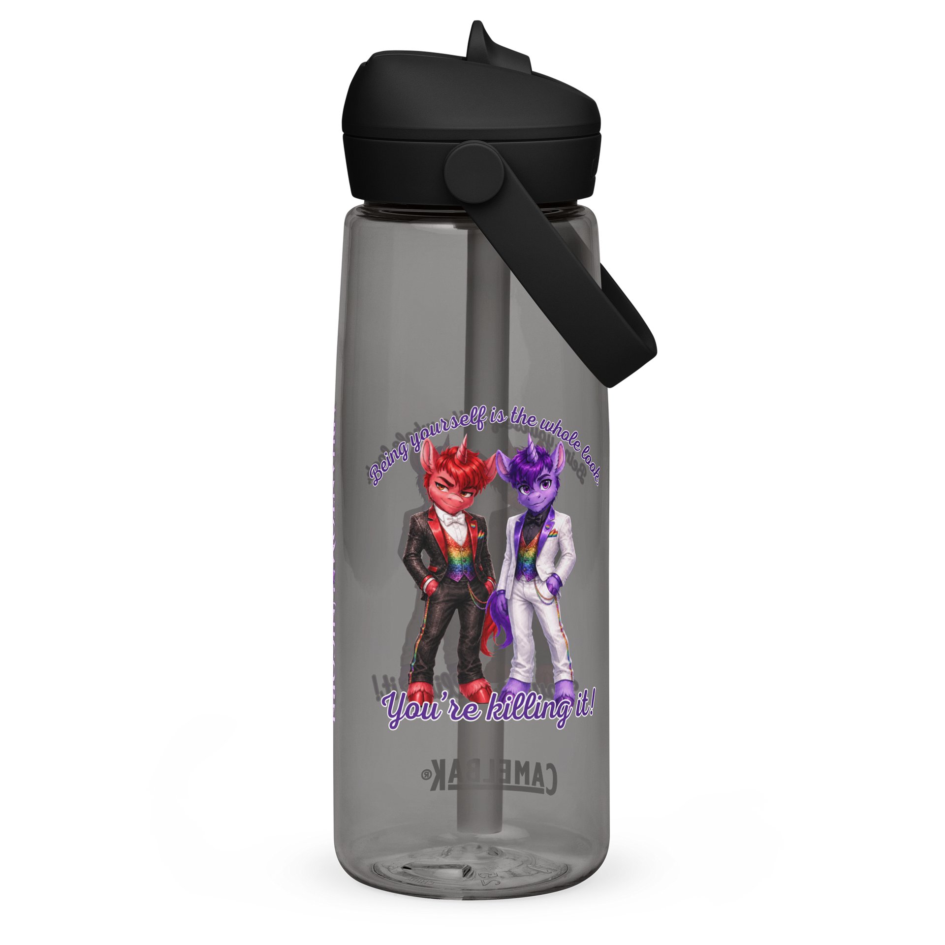 2026 Pride CamelBak Thrive® Flip Straw Water Bottle - You're Killing It! product image (2)