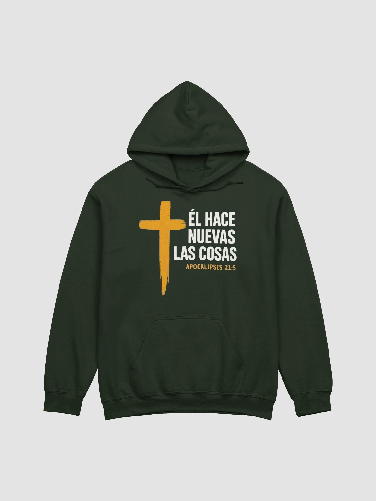 Sudadera Unisex Con Capucha | Él hace nuevas las cosas product image (1)