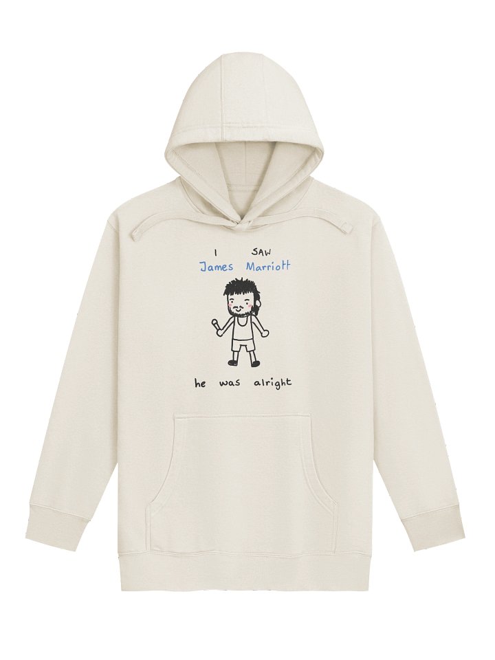I saw James Marriott hoodie product image (1)