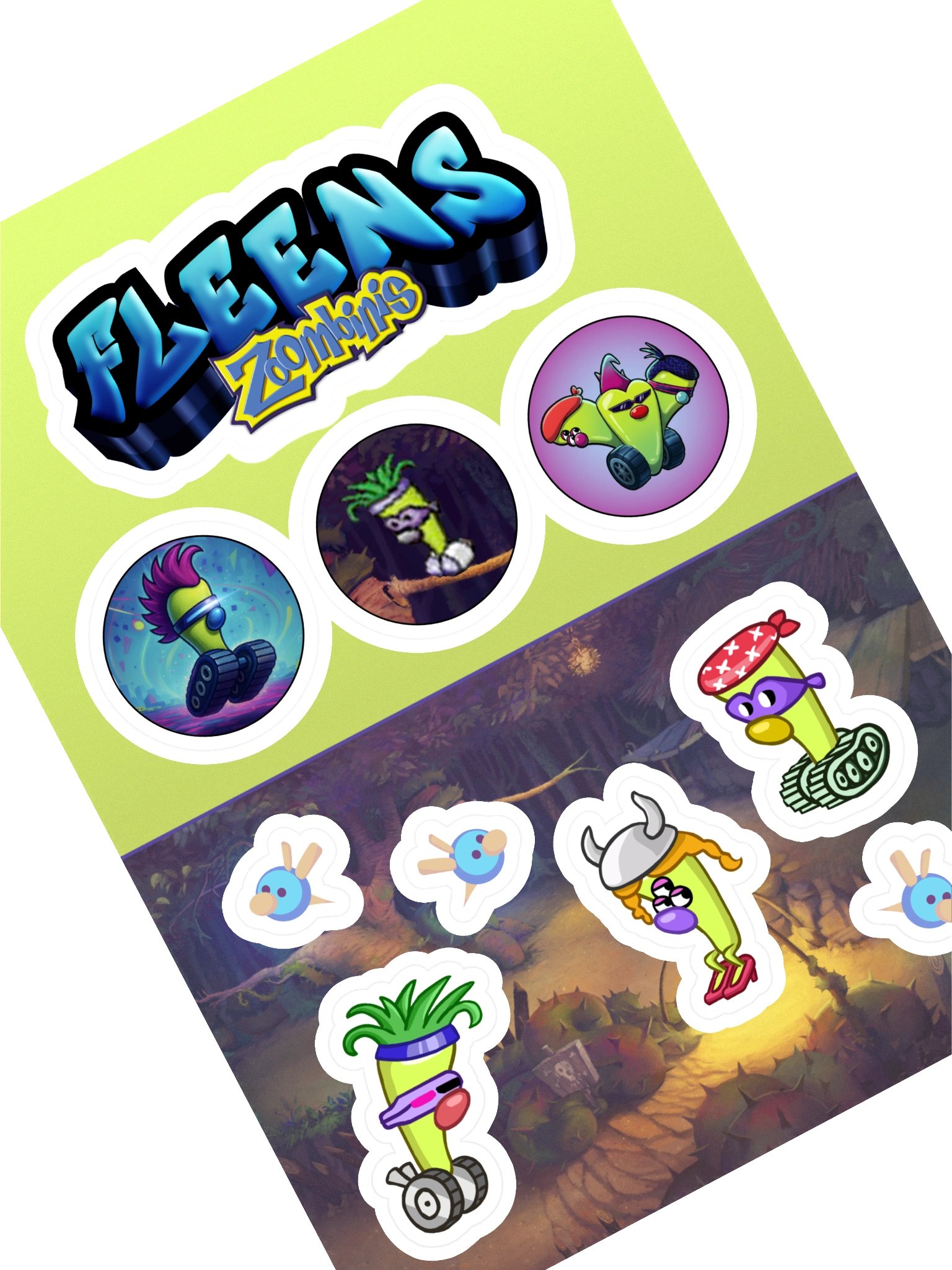 Fleens Sticker Set product image (1)