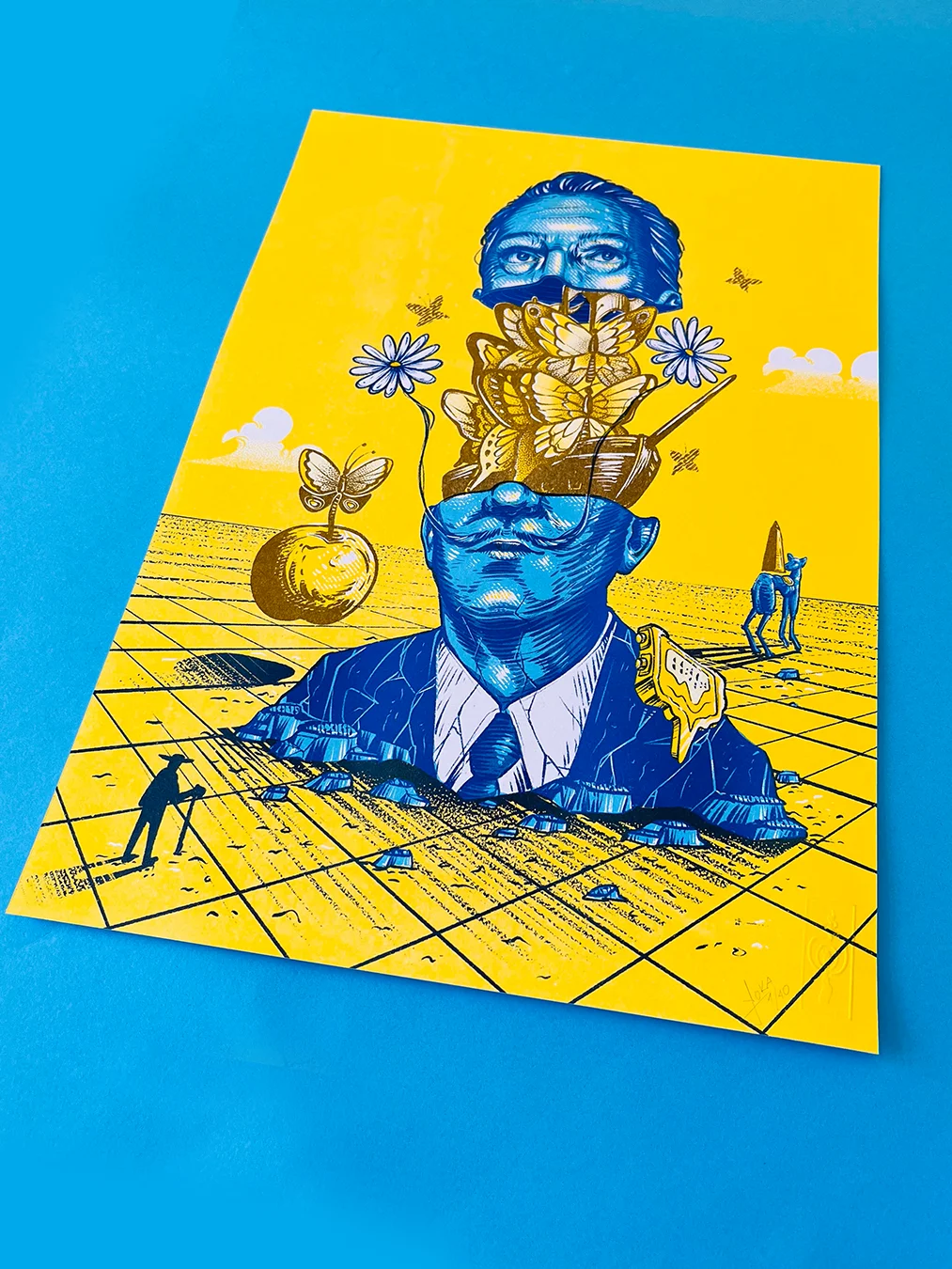 Salvador Dali - Risograph product image (2)