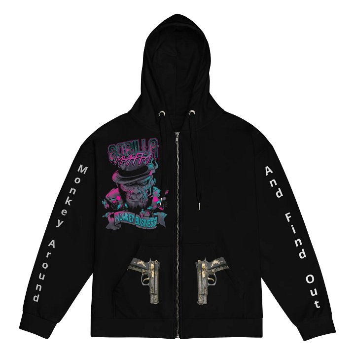 Gorilla Mafia Zip Hoodie product image (1)