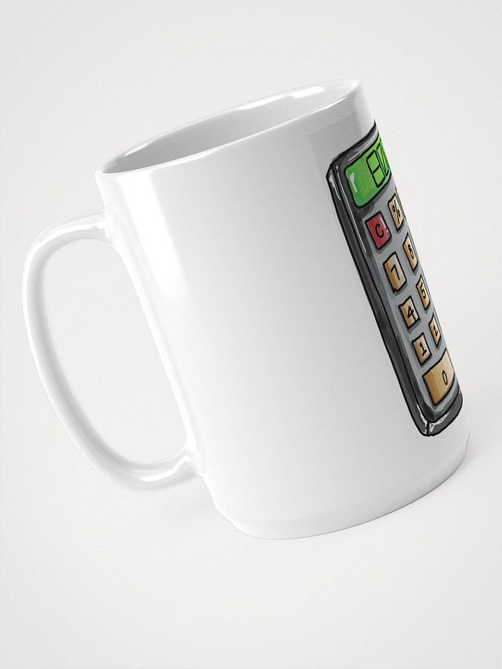 Boobs Calculator White Glossy Mug product image (2)