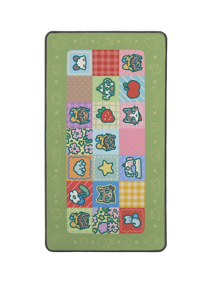 'The Dirt' Quilt Desk Mat (12" x 22") product image (1)