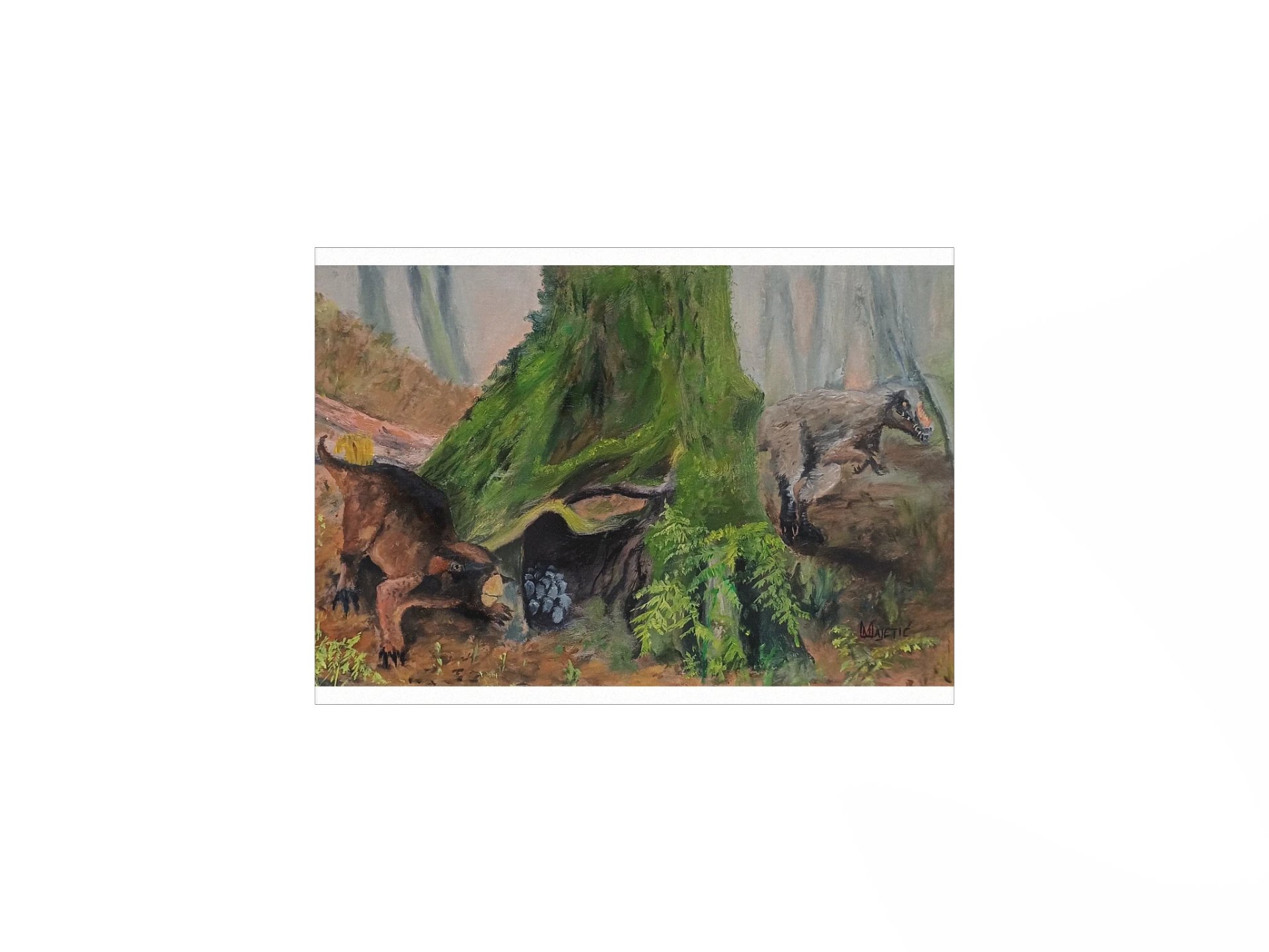 Not A Sound - Premium Matte Paper Print product image (1)
