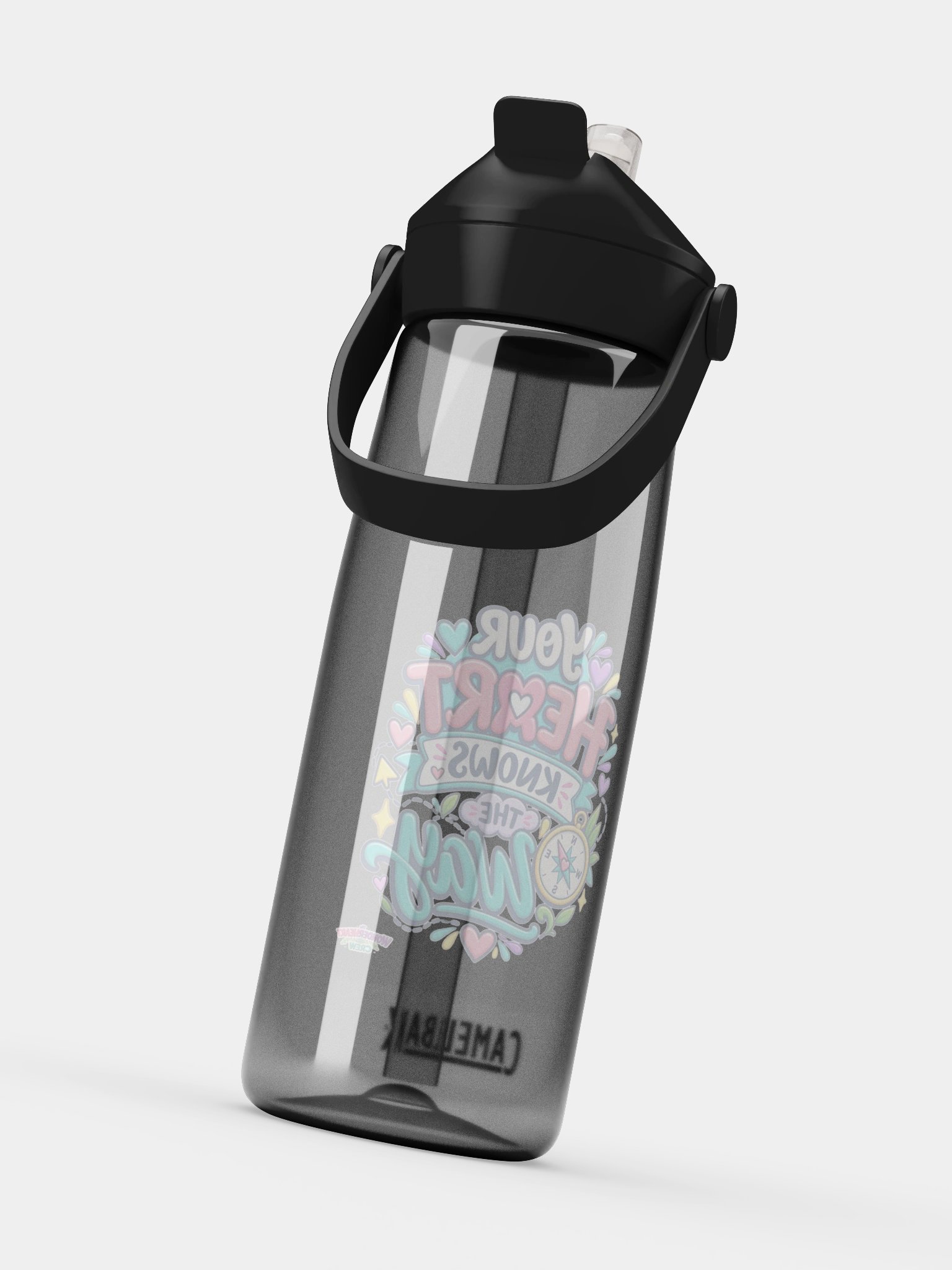 CamelBak Thrive® Flip Straw Inspirational Water Bottle - Your Heart Knows The Way product image (8)