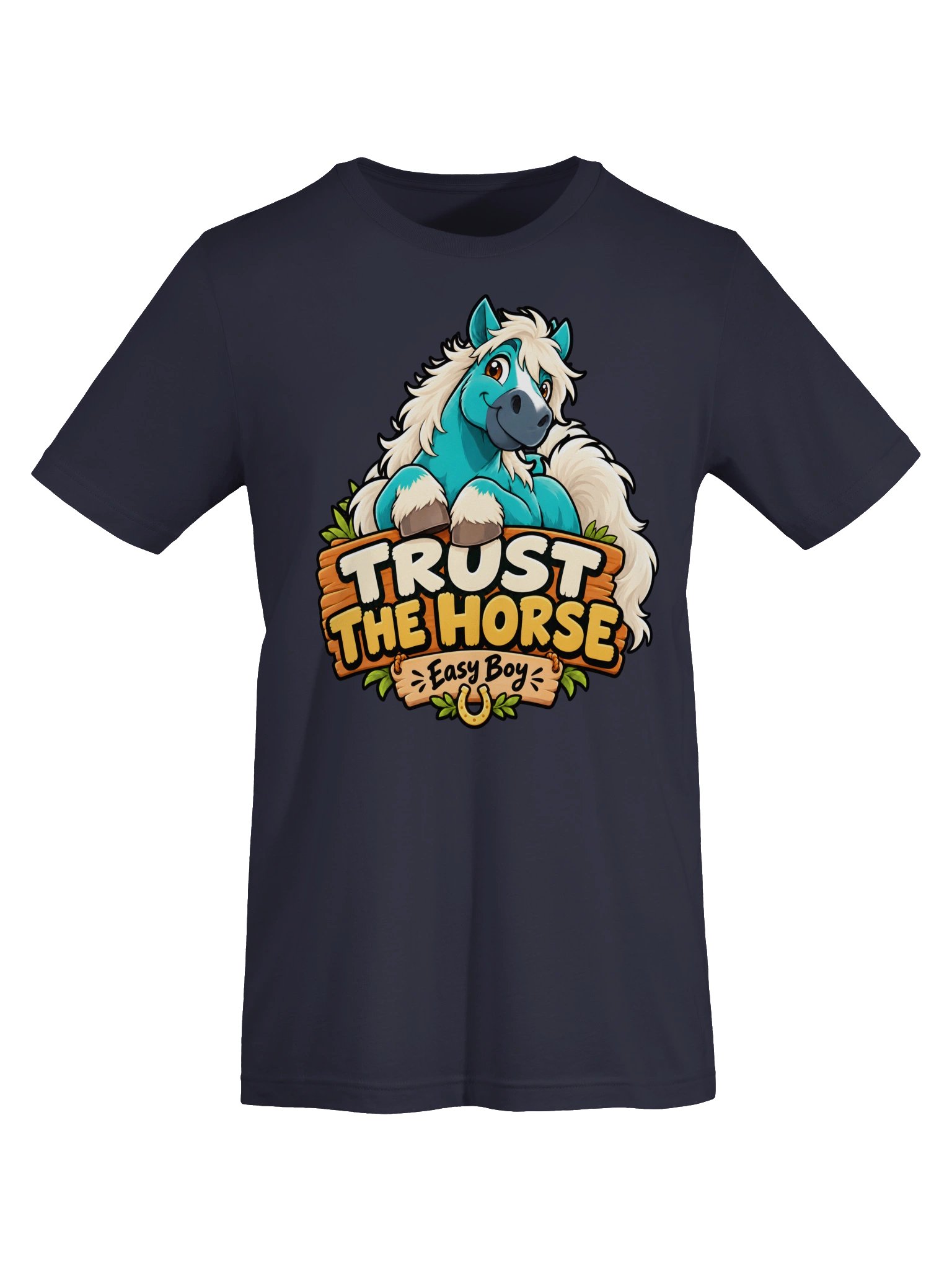 Trust the Horse: Easy Boy Tee product image (8)