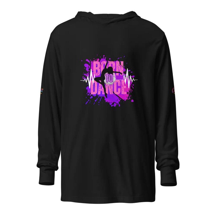 Energetic Born to Dance Her Silhouette Hoodie product image (1)