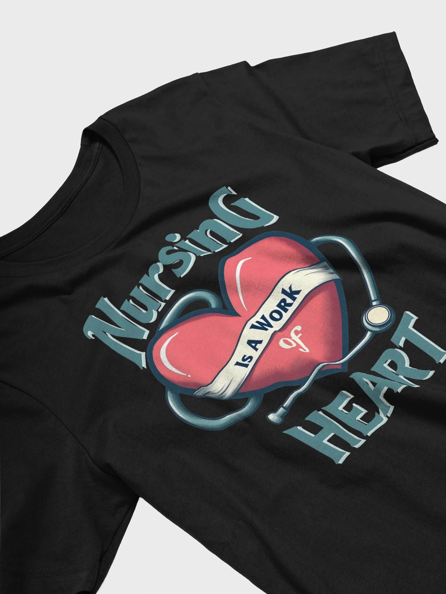 Nursing is a work of Heart T-Shirt product image (30)