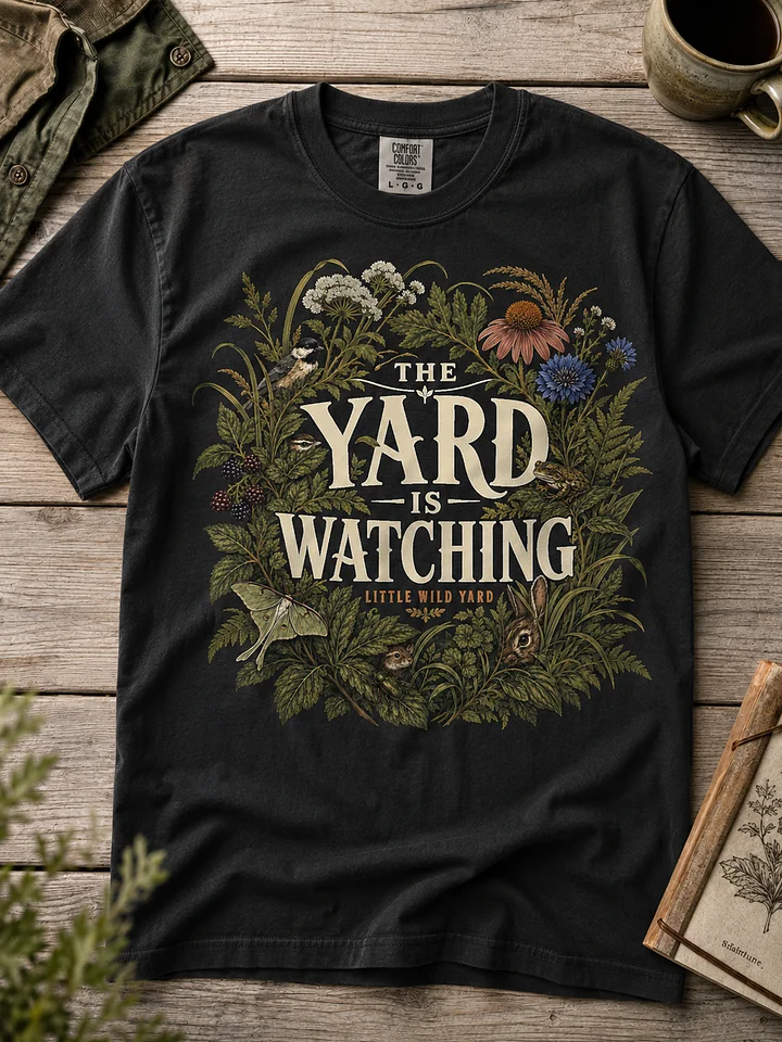The Yard Is Watching T-shirt product image (1)