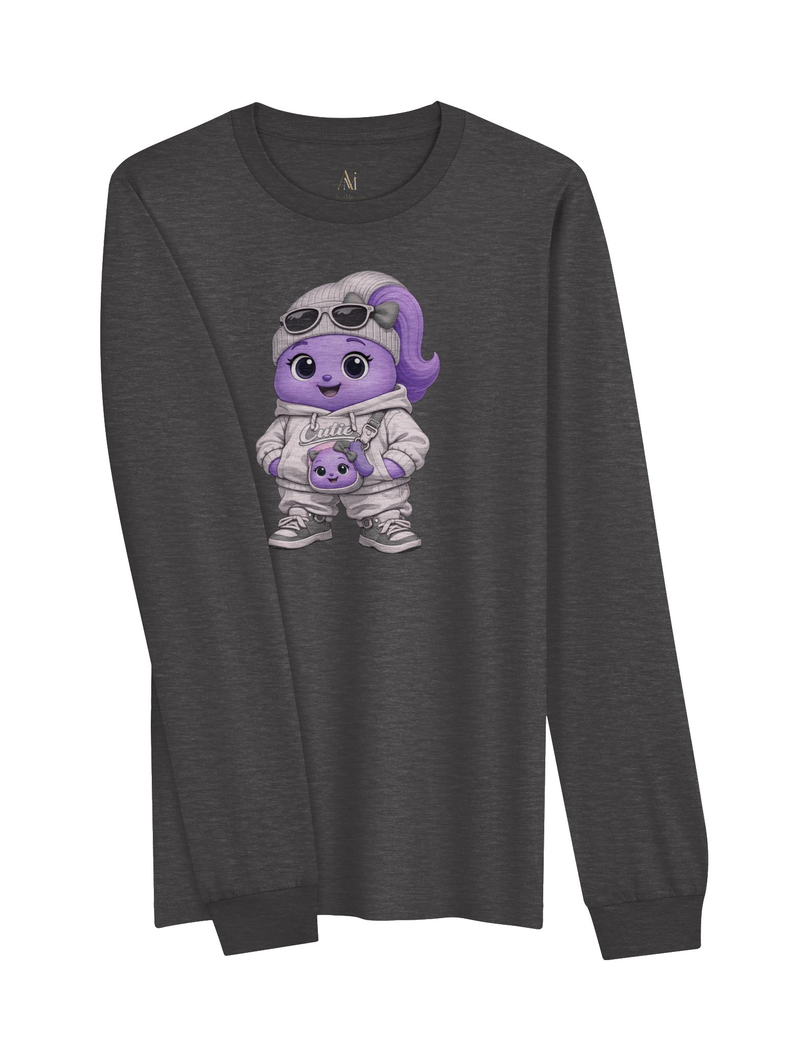 Bella Noir Street — Premium Graphic Longsleeve product image (7)