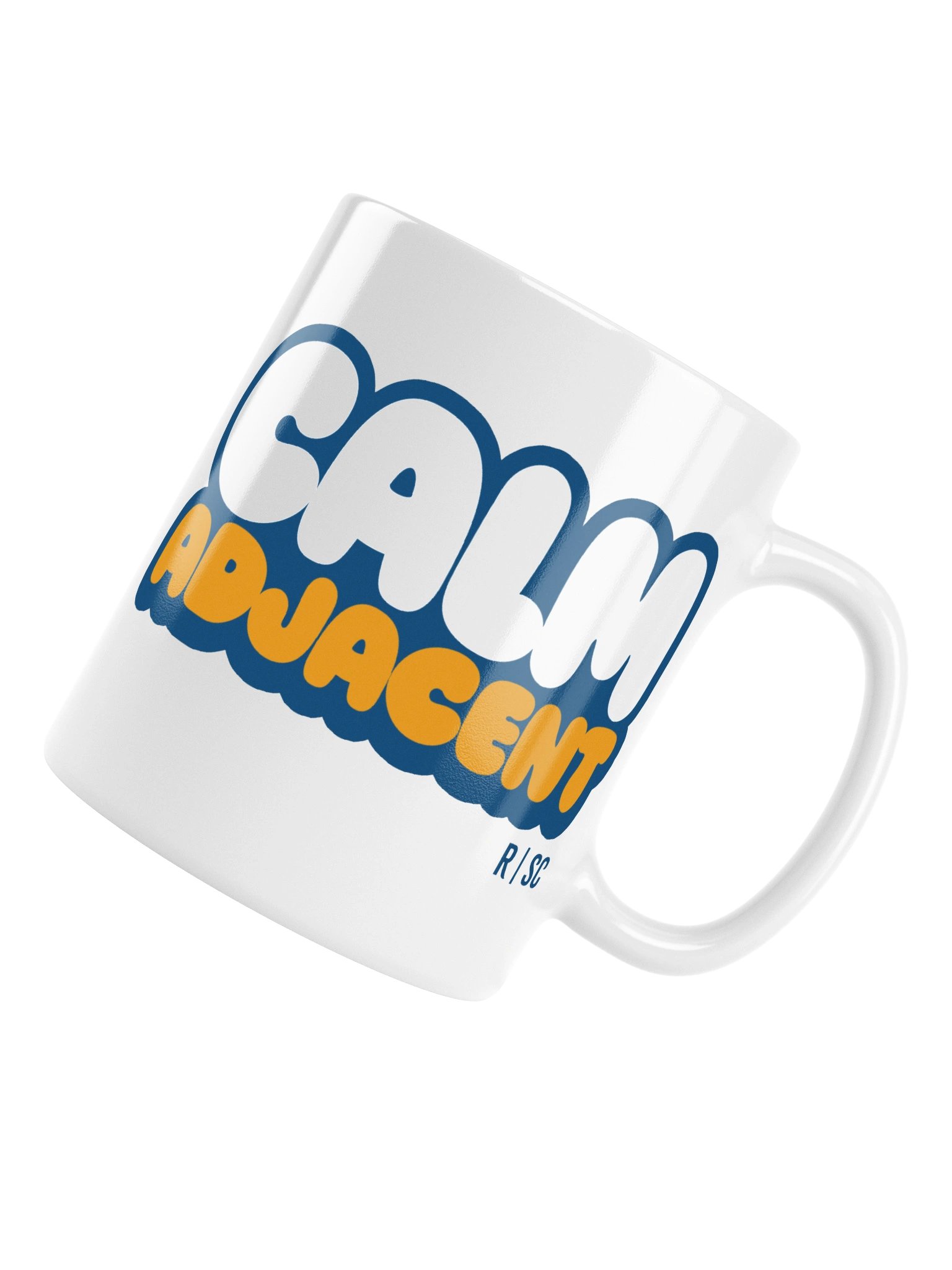 Calm Adjacent White Mug product image (16)