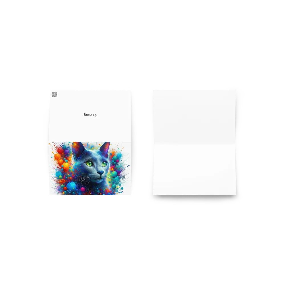 Greeting Card: Russian Blue product image (21)