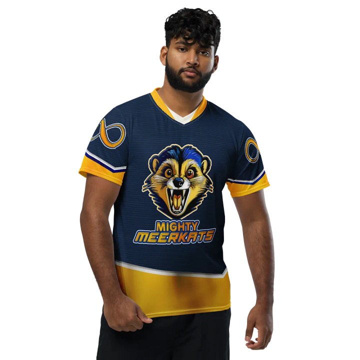 Mighty Meerkats Official Sportsball Jersey (Carbon Fiber Edition) product image (1)
