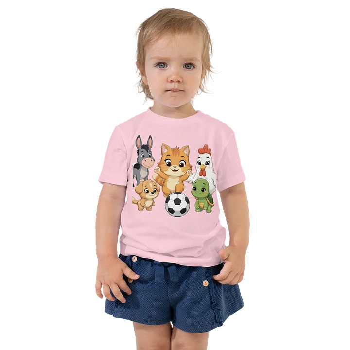 Farm Animal Soccer Squad Toddler Tee product image (1)