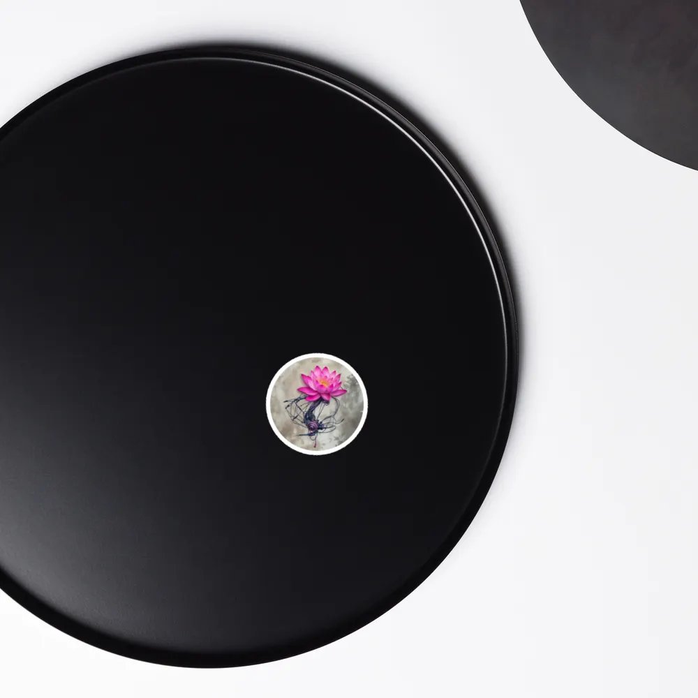 Digital Lotus Bloom Magnets product image (4)