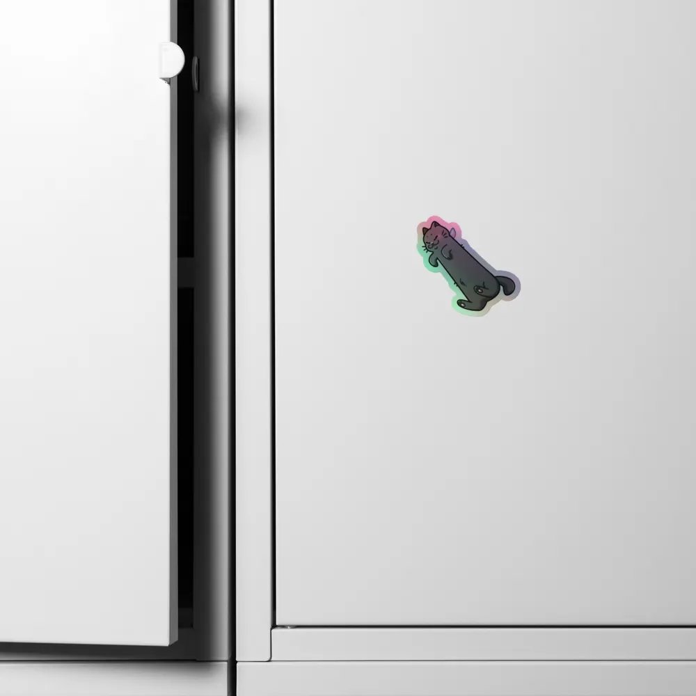 Long Boobi Holographic Sticker product image (4)