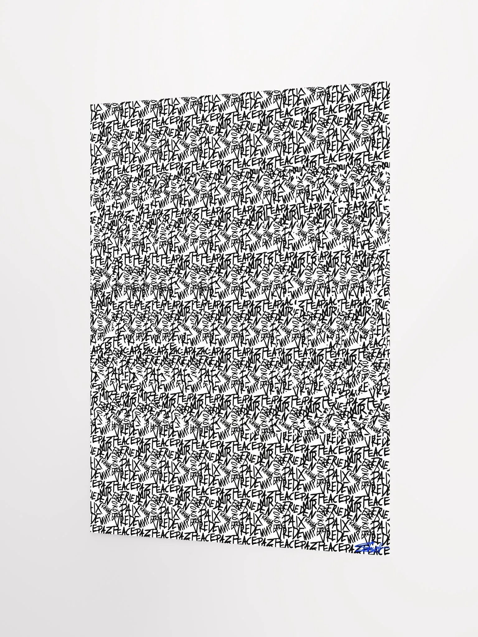 PEACE SYMBOL 3D product image (3)