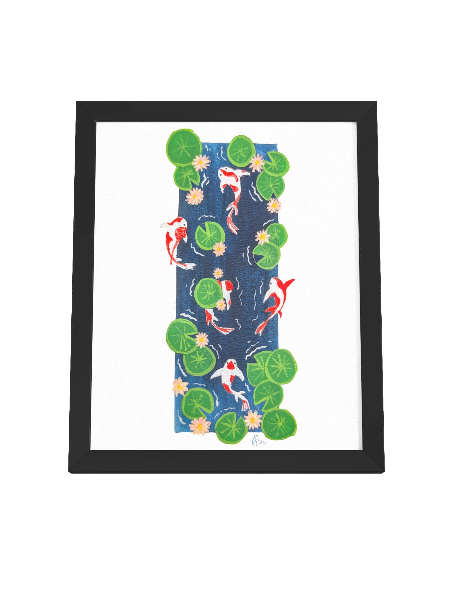 Koi Pond Blossoms (Framed) product image (4)
