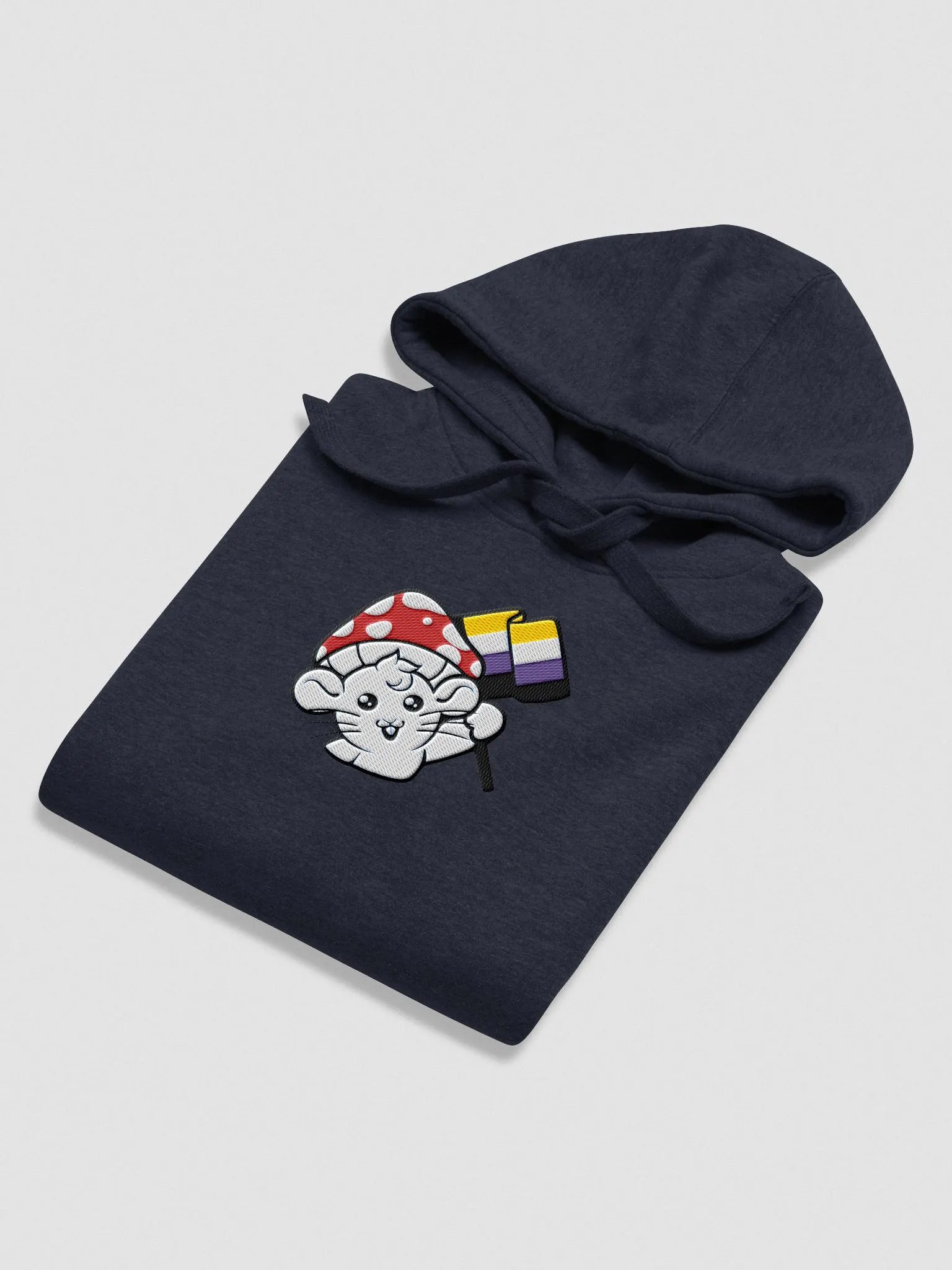 Nonbinary pride Hoodie ♥ product image (4)