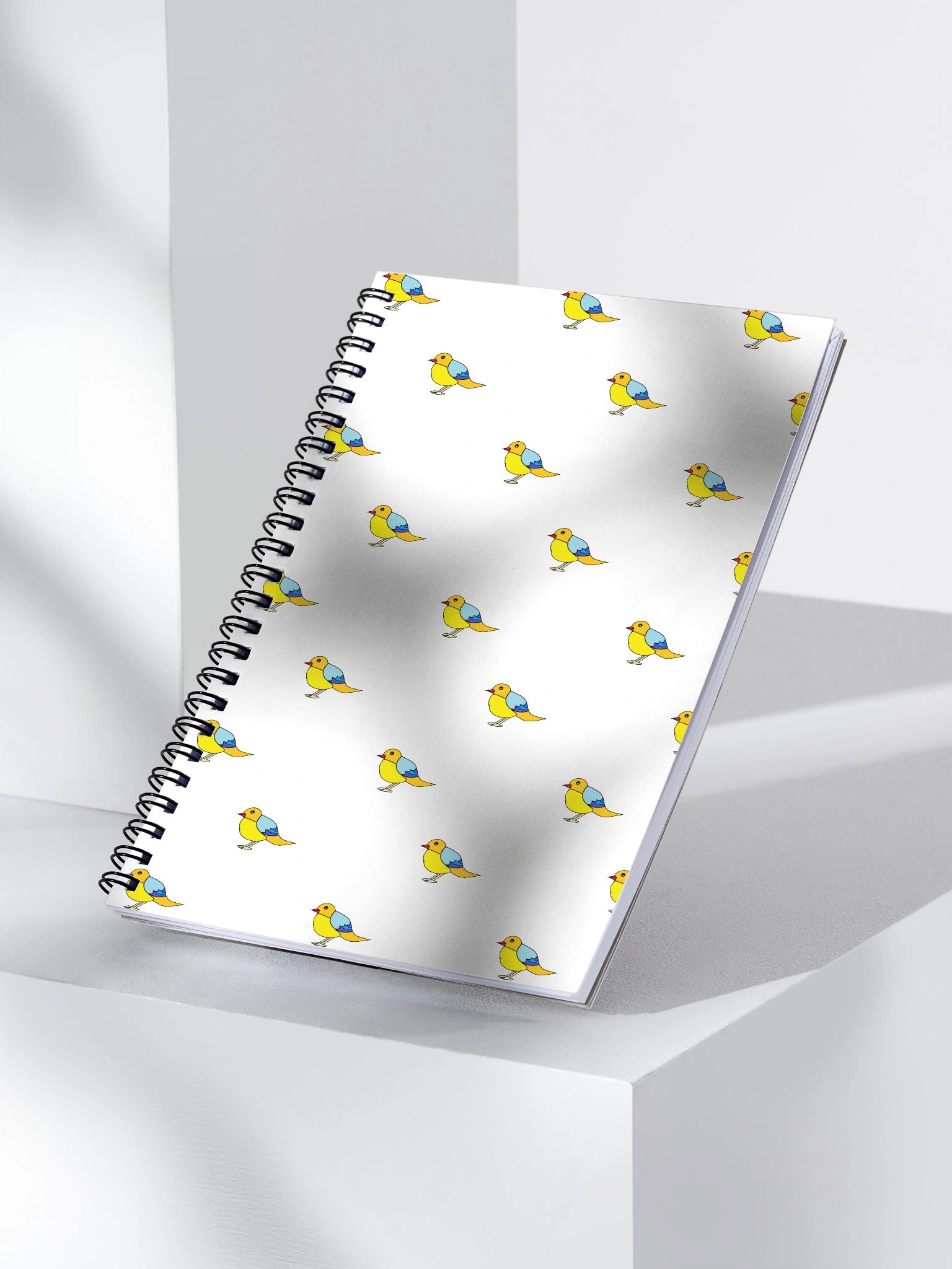 Whimsical Birdsong Spiral Notebook product image (3)